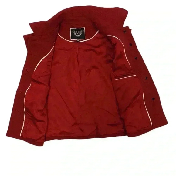 RW & Co Wool Blend Short Sleeve Collared  Jacket Size XS - Picture 9 of 10